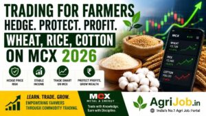 Commodity Trading for Farmers 2026 – Hedge Wheat, Rice & Cotton on MCX