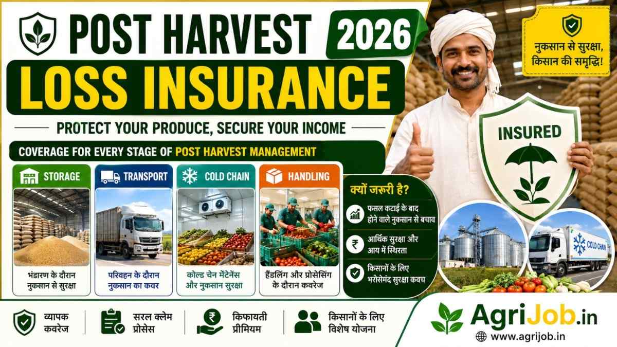 Post-Harvest Loss Insurance 2026 – Storage, Transport & Cold Chain