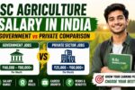 BSc Agriculture Salary 2026 – Govt vs Private Complete Guide