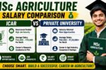 MSc Agriculture Salary After ICAR vs Private University 2026