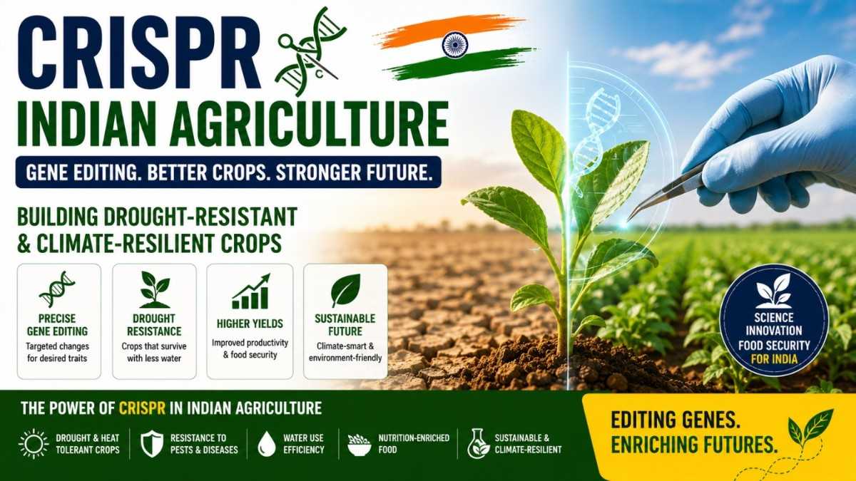 CRISPR in Indian Agriculture 2026 – Gene Editing Guide