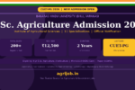 BHU M.Sc. Agriculture Admission 2026 Notification Banner – agrijob.in