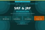 College of Fisheries Ratnagiri SRF JRF Recruitment 2026 Notification Banner – agrijob.in