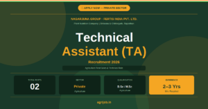 Fertis India Technical Assistant Recruitment 2026 Notification Banner