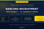 NABCONS Recruitment 2026 Notification Banner – agrijob.in