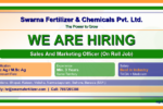 Swarna Fertilizer Sales And Marketing Officer Recruitment 2026 Notification
