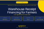 Warehouse Receipt Financing Farmers 2026 Notification Banner – agrijob.in