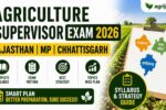 Agriculture Supervisor Exam 2026 – Rajasthan, MP & CG Pattern