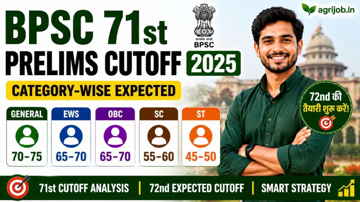 BPSC 71st Prelims Cutoff 2025 – Category-Wise Marks & 72nd Expected