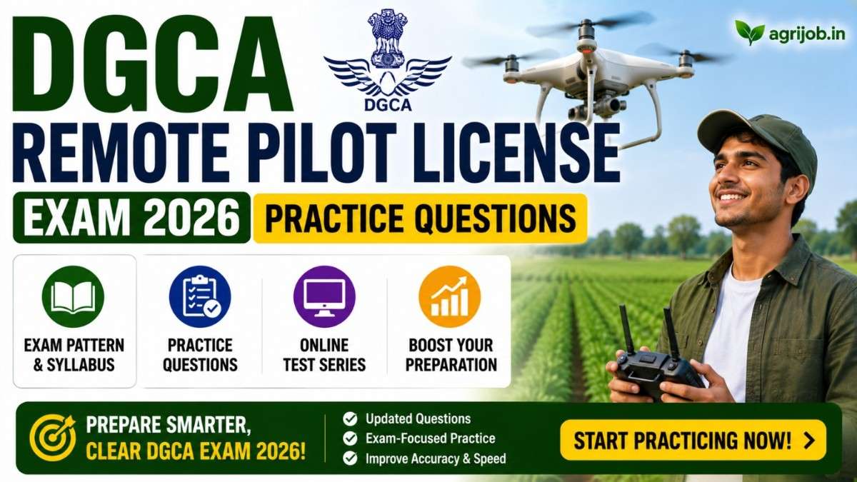 DGCA Remote Pilot License Exam 2026– 100 Practice Questions + Common Mistakes