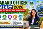NABARD Officer Salary 2026 – In-Hand Pay, Perks & Pension