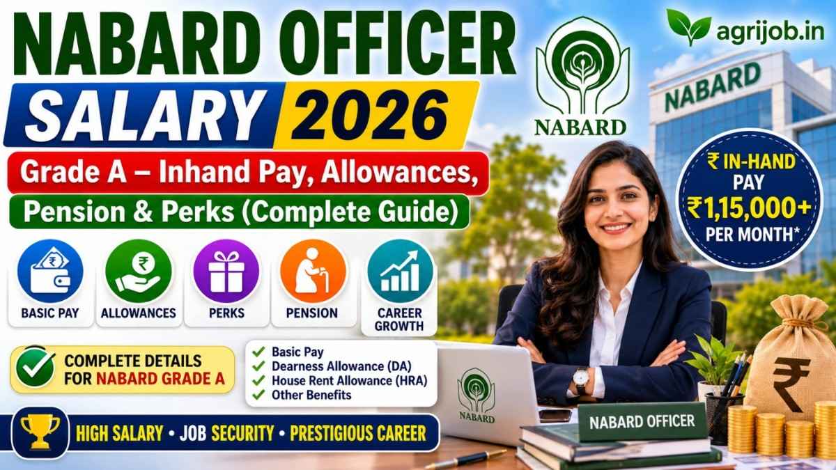 NABARD Officer Salary 2026 – In-Hand Pay, Perks & Pension