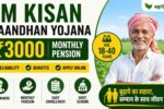 PM Kisan Maandhan Yojana 2026 – Rs.3,000 Pension After 60