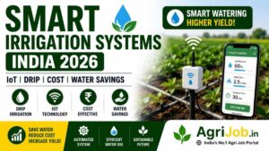 Smart Irrigation Systems India 2026 – IoT Drip Cost & Savings