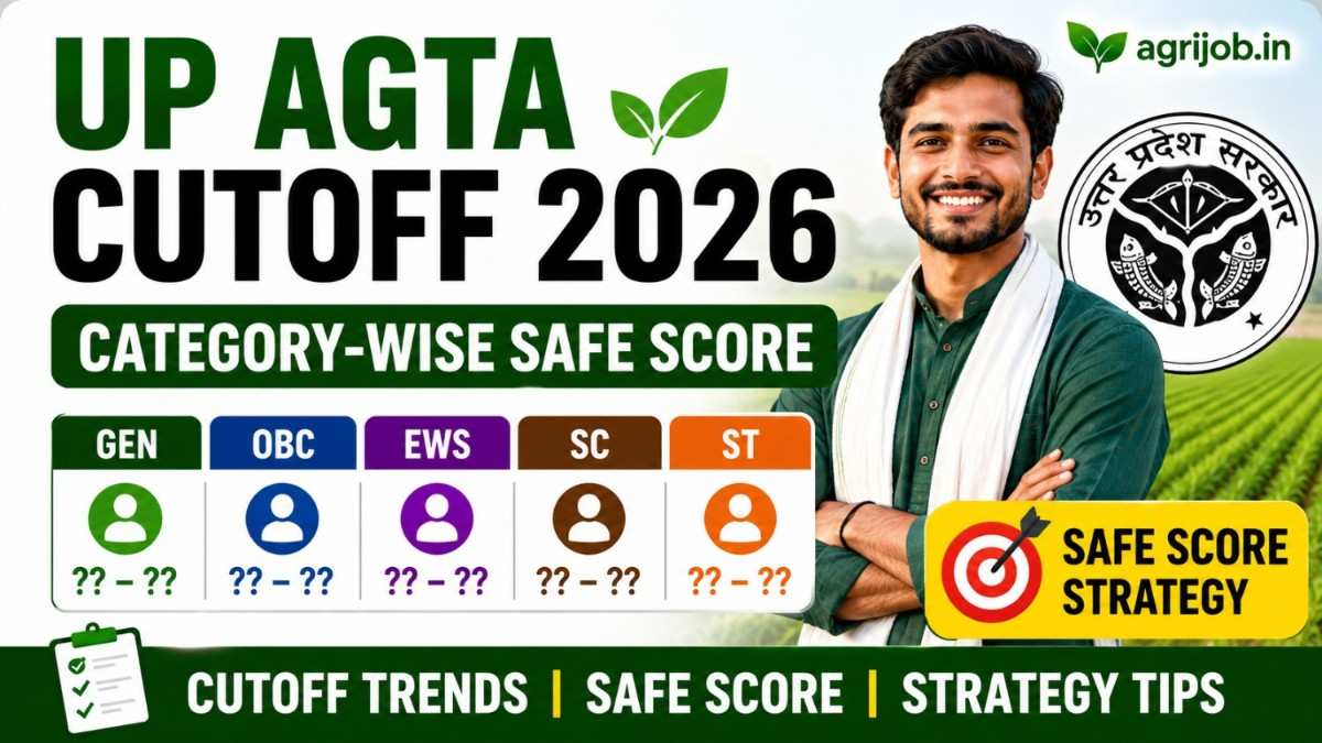UP AGTA Cutoff 2026 – Category-wise Safe Score & Strategy
