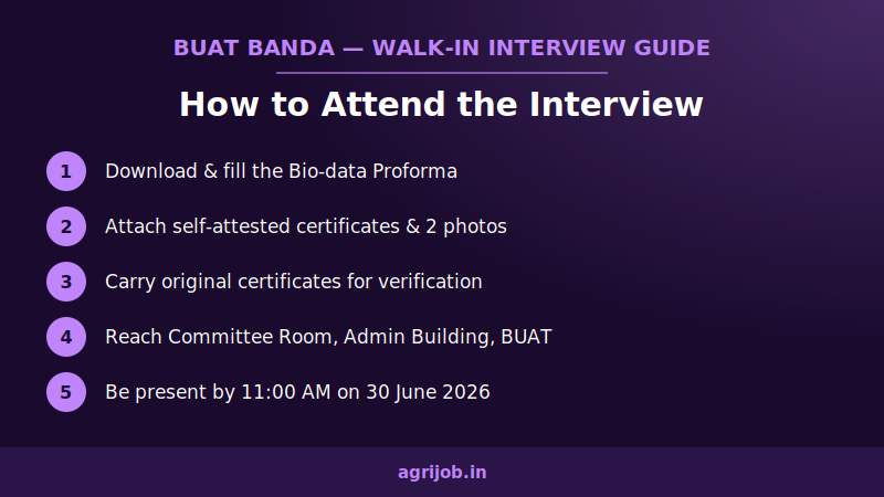 BUAT Young Professional Recruitment 2026 How to Apply Step Guide – agrijob.in