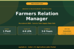 Bharata FRM Recruitment 2025 Notification Banner – agrijob.in