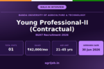 BUAT Young Professional Recruitment 2026 Notification Banner – agrijob.in