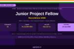 ICFRE Junior Project Fellow Recruitment 2026 Notification Banner – agrijob.in