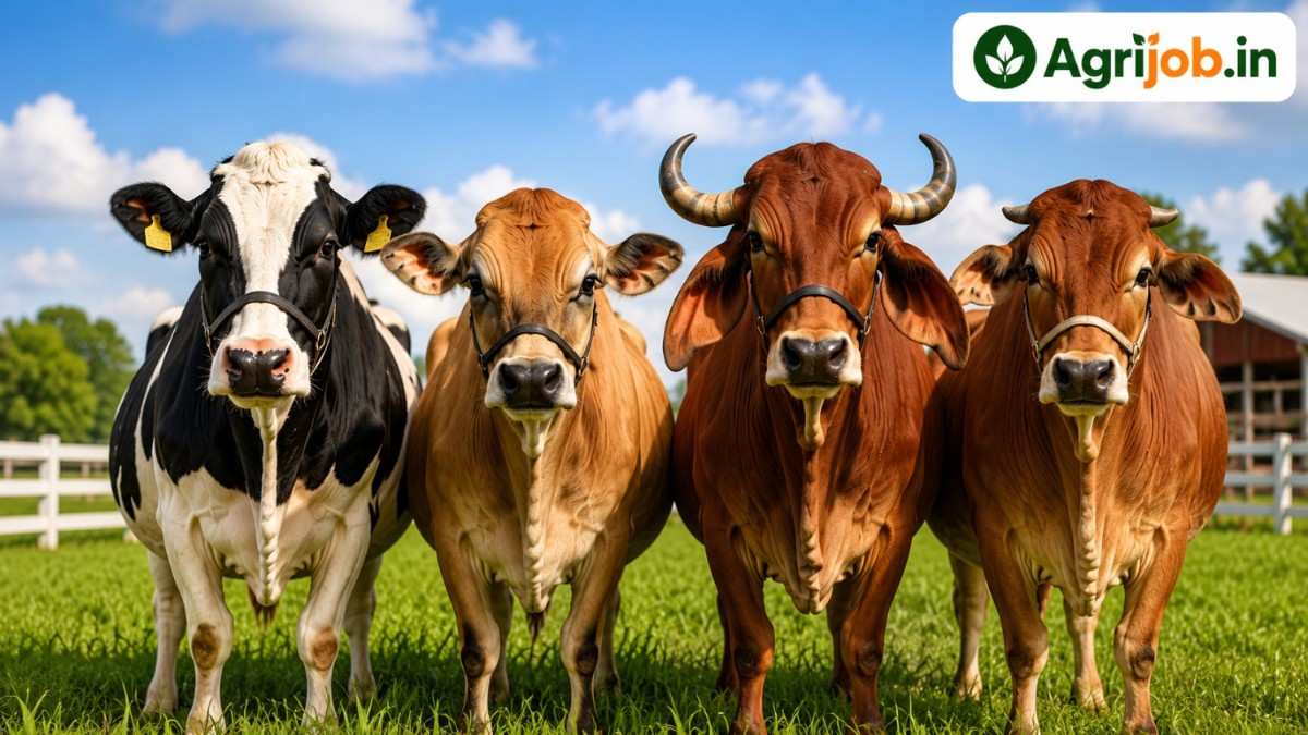 Best Dairy Cow Breeds in India 2026 – HF vs Jersey vs Gir vs Sahiwal Full Comparison