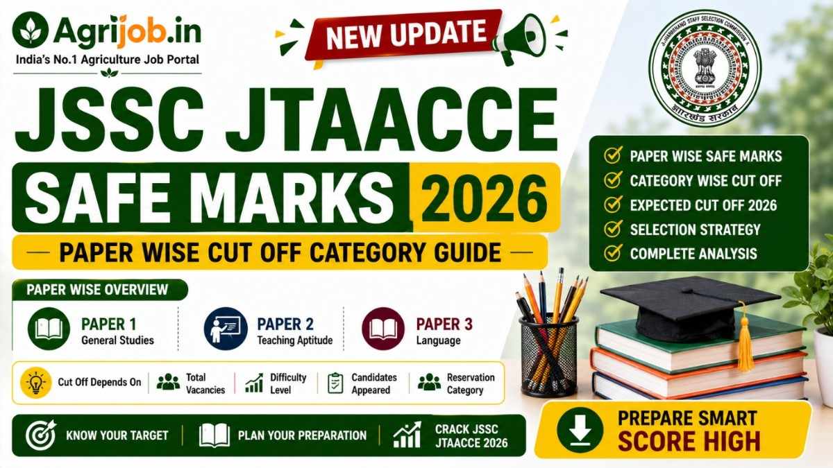 JSSC JTAACCE Safe Marks 2026 – Paper Wise Cut Off Category Guide
