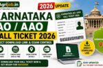 Karnataka AO AAO Hall Ticket 2026 – Direct Download Link & Exam Centres