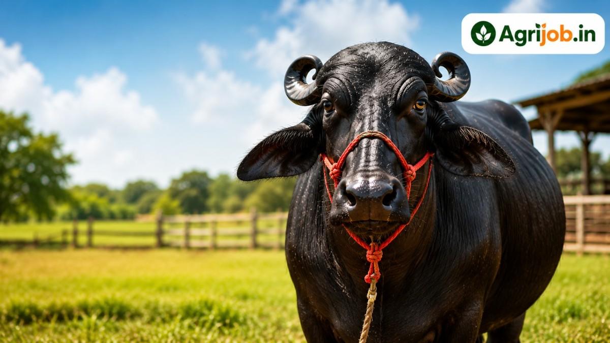 Murrah Buffalo Price 2026 – Best Dairy Breed, 10–16 Liter Milk & NABARD Loan Guide