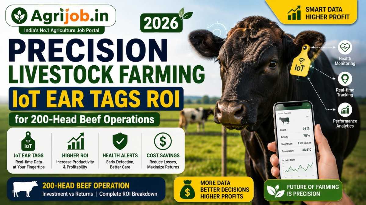 Precision Livestock Farming 2026 – IoT Ear Tags ROI for 200-Head Beef Operations