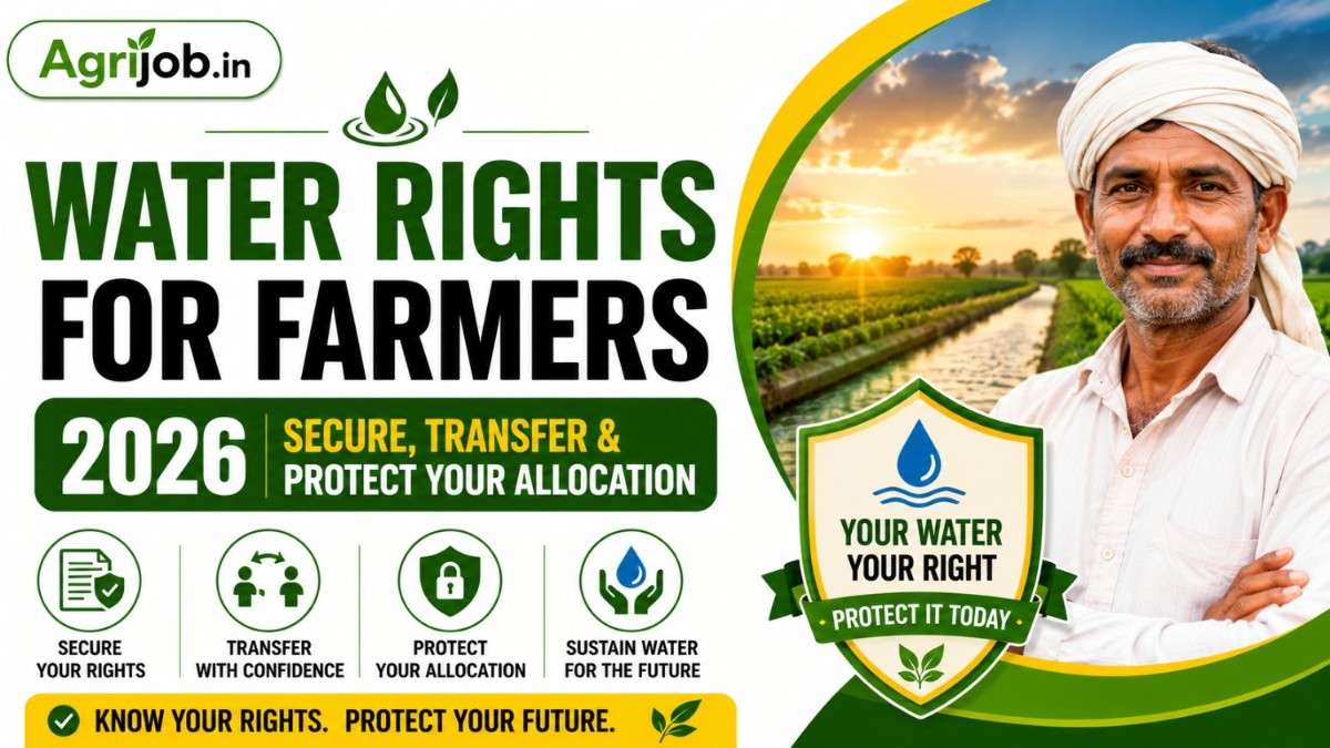 Water Rights for Farmers 2026 Secure, Transfer and Protect Your Allocation