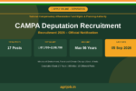 CAMPA Deputation Recruitment 2026 Notification Banner – agrijob.in