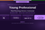 CCRI Young Professional Recruitment 2026 Notification Banner – agrijob.in