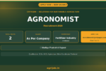 Criyagen Agronomist Recruitment 2026 Notification Banner – agrijob.in