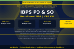IBPS PO SO Recruitment 2026 CRP XVI Notification Banner – agrijob.in