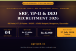 ICAR ATARI Bangalore SRF YP2 DEO Recruitment 2026 Notification Banner – agrijob.in
