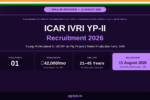 ICAR IVRI YP-II Recruitment 2026 Notification Banner – agrijob.in