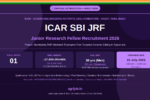 ICAR SBI JRF Recruitment 2026 Notification Banner – agrijob.in