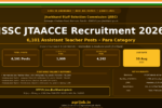 JSSC JTAACCE Recruitment 2026 Notification Banner – agrijob.in
