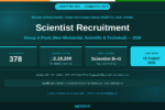 MoEFCC Scientist Recruitment 2026 Notification Banner – agrijob.in