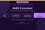 MoES Consultant Recruitment 2026 Notification Banner – agrijob.in
