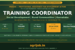 PRADAN Training Coordinator Recruitment 2026 Notification Banner – agrijob.in