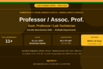 RNTU Professor Recruitment 2026 Notification Banner – agrijob.in