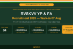 RVSKVV YP FA Recruitment 2026 Notification Banner – agrijob.in