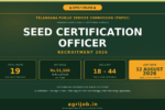 TGPSC Seed Certification Officer Recruitment 2026 Notification Banner – agrijob.in