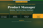 VNR Seeds Product Manager Recruitment 2026 Notification Banner – agrijob.in