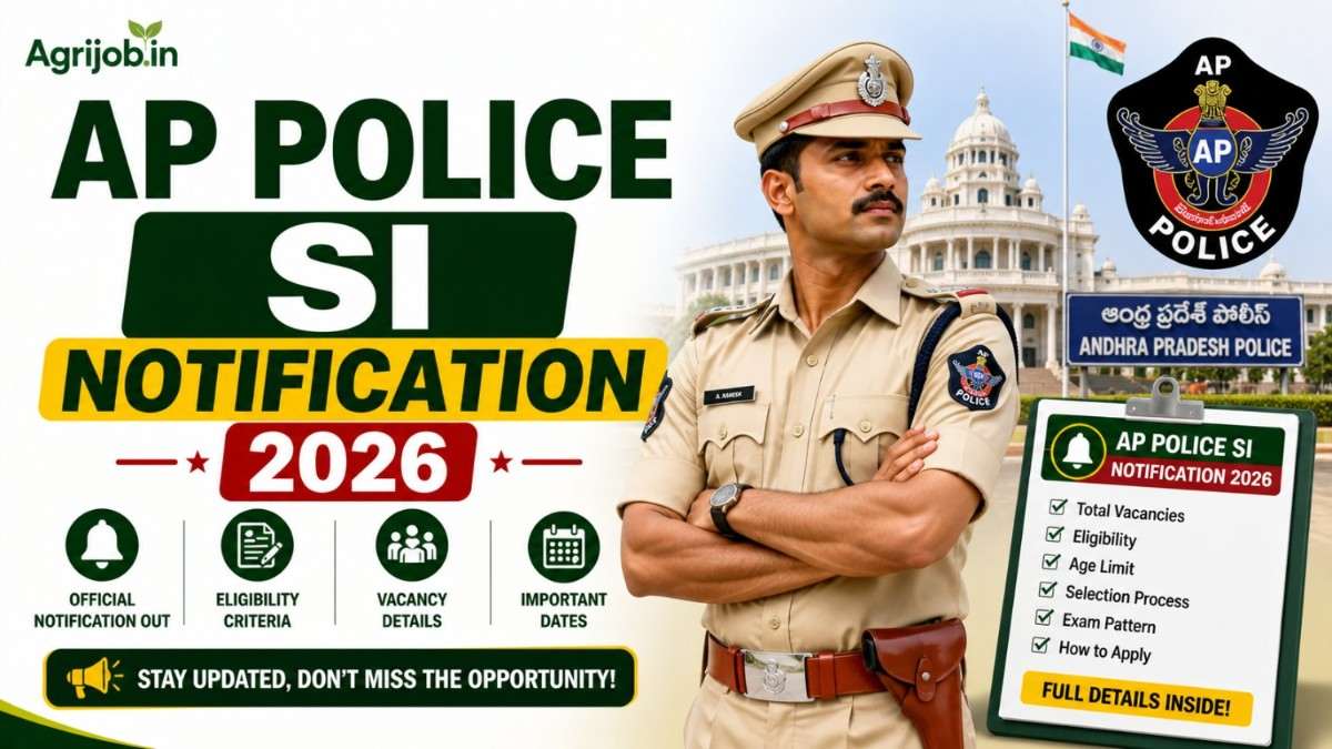 AP Police SI Notification 2026
