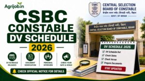 CSBC Constable DV Schedule 2026