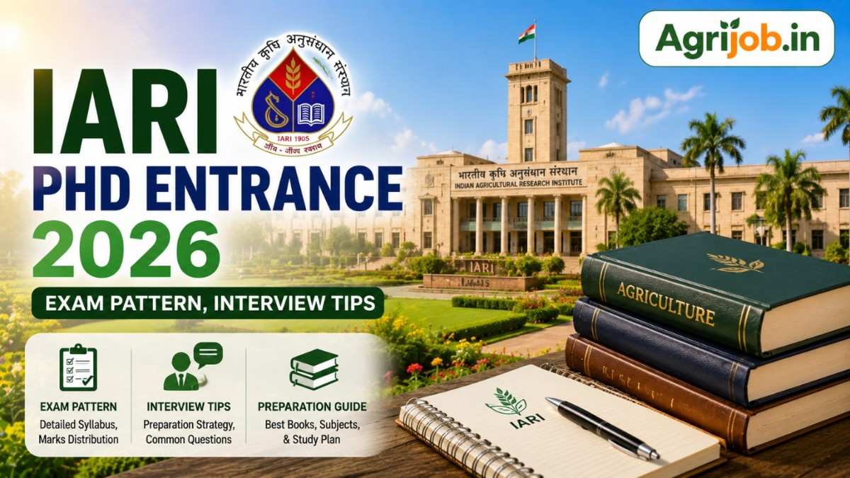 IARI PhD Entrance 2026 Exam Pattern, Interview Tips