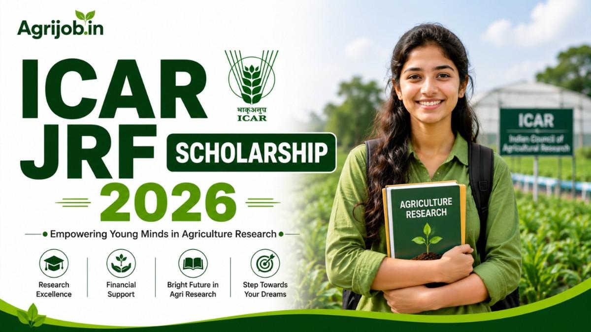 ICAR JRF Scholarship 2026