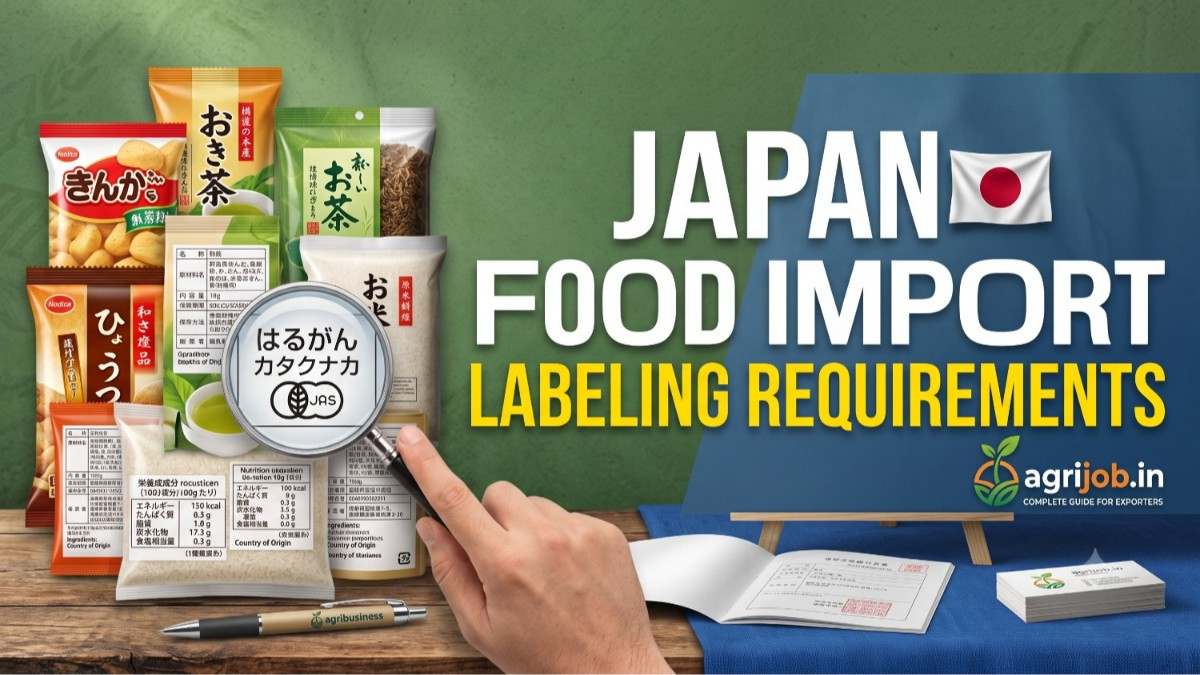 Japan Food Import Labeling Requirements