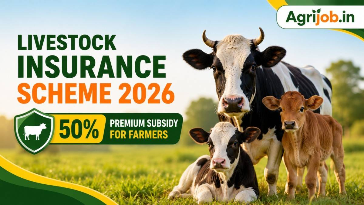 Livestock Insurance Scheme 2026 – 50% Premium Subsidy for Farmers